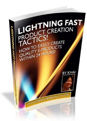 Product picture Lightning Fast Product Creation Tactics!