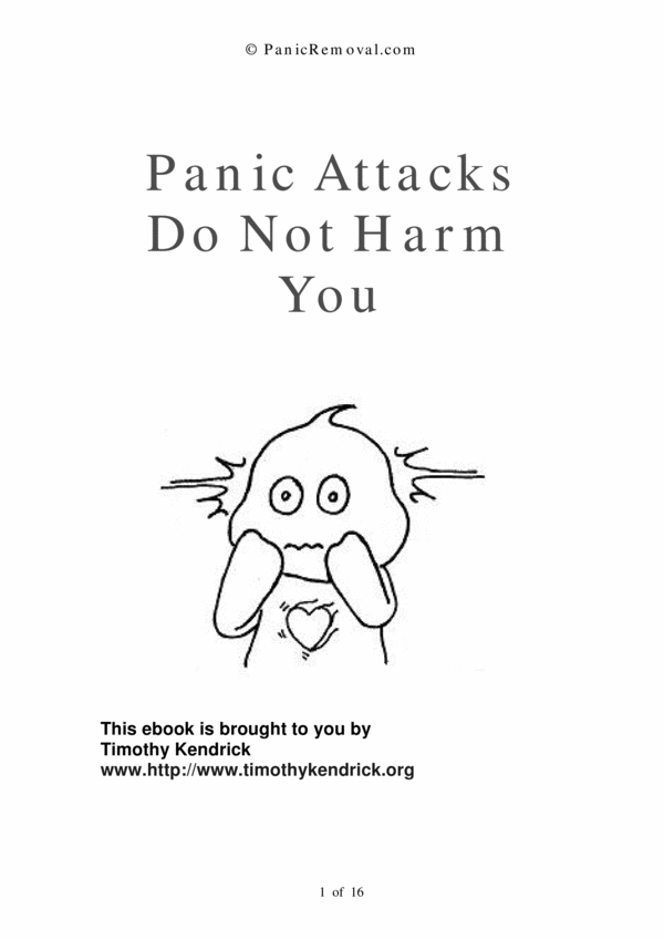 Product picture Panic No More