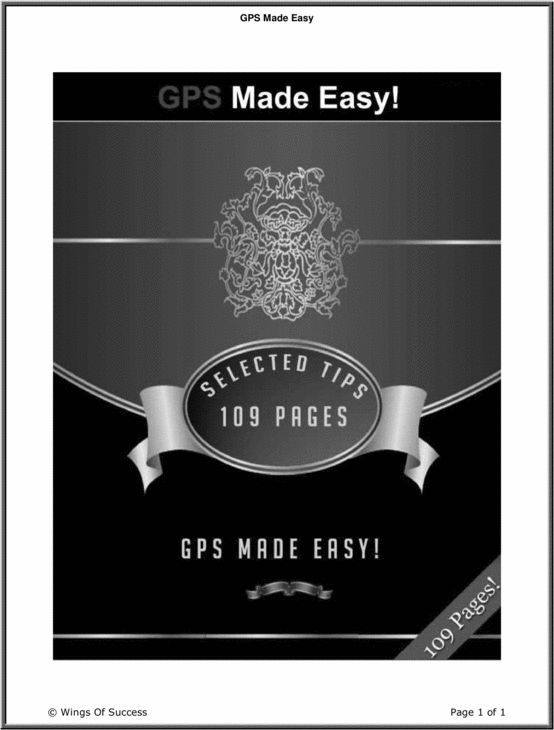 Product picture GPS Made Easy
